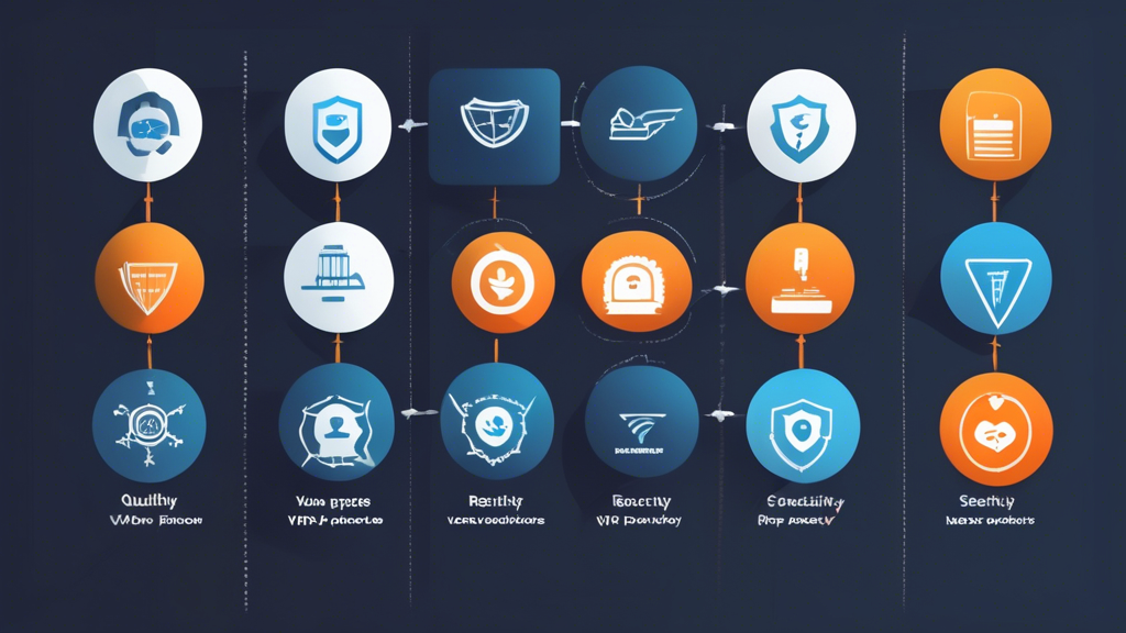 Prompt for DALL-E:

Create an informative and visually appealing image illustrating the comparison of the best cheap VPN providers. The image should include icons or symbols representing security, speed, and server selection, alongside charts or comparison tables. Include elements like user reviews and ratings, price tags, and additional features to emphasize a detailed review. The overall theme should convey affordability, quality, and trustworthiness.