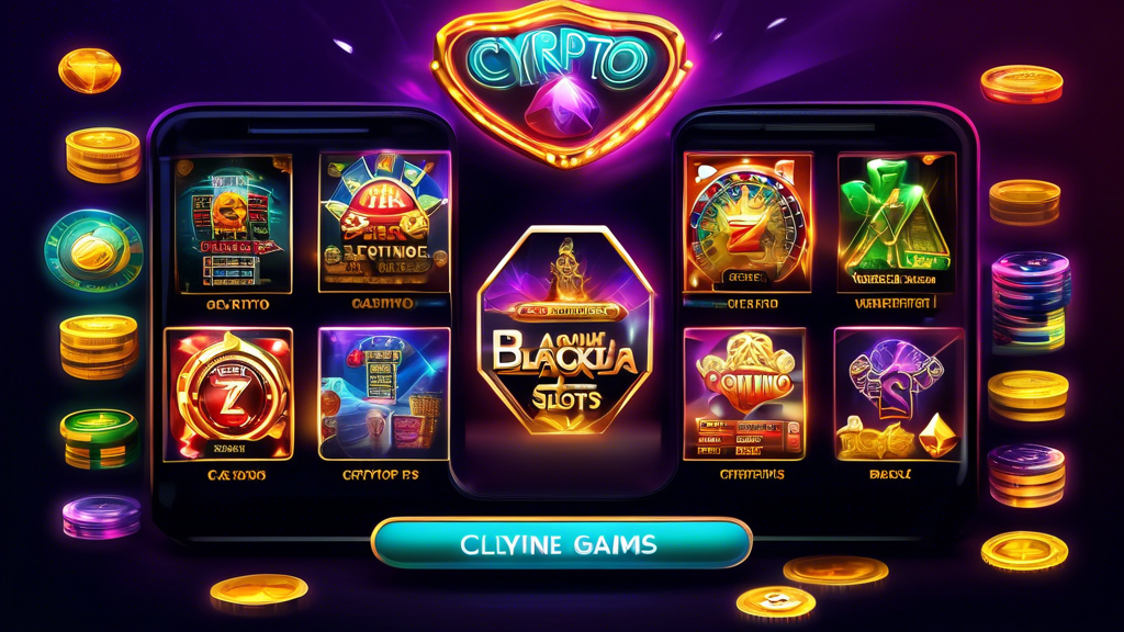 ```plaintext
Create an image featuring a sleek and visually appealing digital interface comparing various online crypto casinos. The image should include elements like a vibrant game variety (slots, poker, blackjack, etc.), user-friendly navigation icons, customer support chat bubbles, and security symbols. Emphasize the criteria for evaluating the best crypto casinos with graphical representations, such as stars for ratings, checkmarks for verified features, and charts showing user reviews. Incorporate keywords like best crypto casinos, top online crypto casino reviews, and evaluating crypto casinos into the design elements or headers.
```