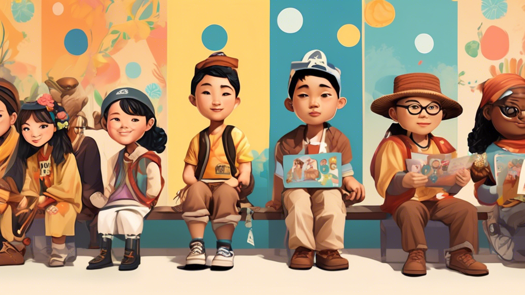 Create an image showcasing the character Cal Oppa as a cultural icon, bridging communities and generations. The scene should depict diverse groups of people from various age groups and backgrounds engaging with Cal Oppa through different forms of media, such as TVs, smartphones, and social media platforms. Convey a sense of unity and connection across cultures, with elements of pop culture, such as posters, merchandise, and animated characters related to Cal Oppa, scattered throughout. The setting should be modern and energetic, highlighting Cal Oppa