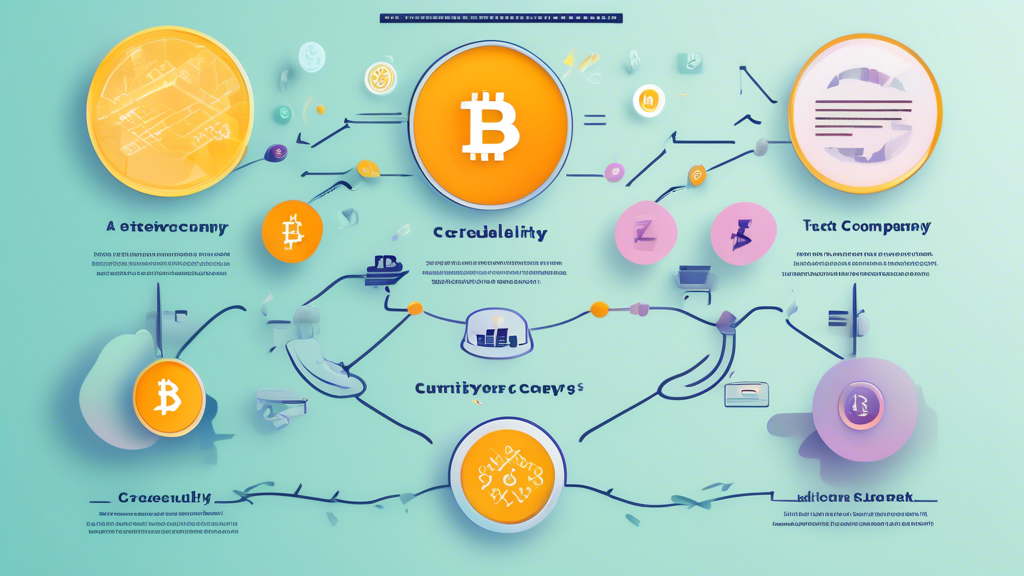 Prompt for DALL-E: A modern infographic illustrating how to choose the best cryptocurrency investment company. The image includes icons or symbols representing essential criteria like credibility, track record, customer reviews, and risk management. It features a balanced, visually appealing color scheme with clear, easy-to-read text and graphics that make the information accessible and engaging.