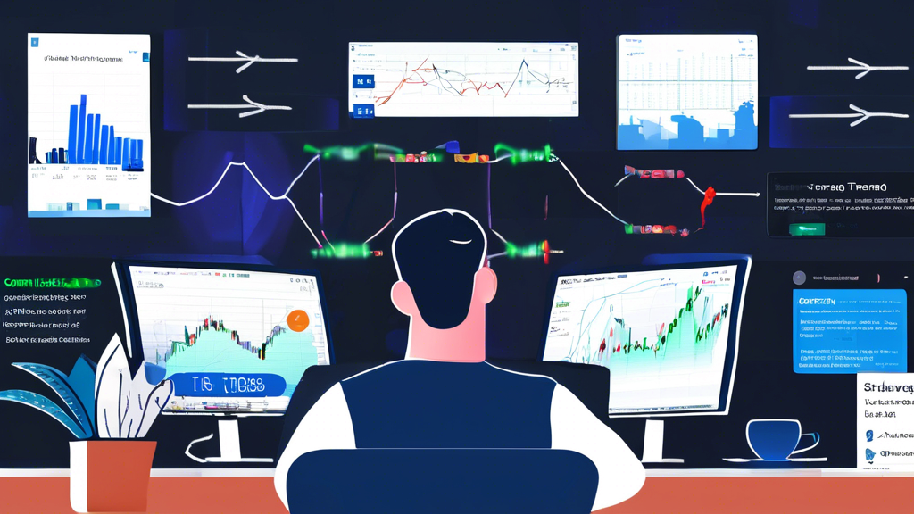 **DALL-E Prompt:**

Create an illustrative image showcasing strategies and tips for successful margin trading on Coinbase. The scene should depict a trader analyzing market trends on a computer screen with Coinbase