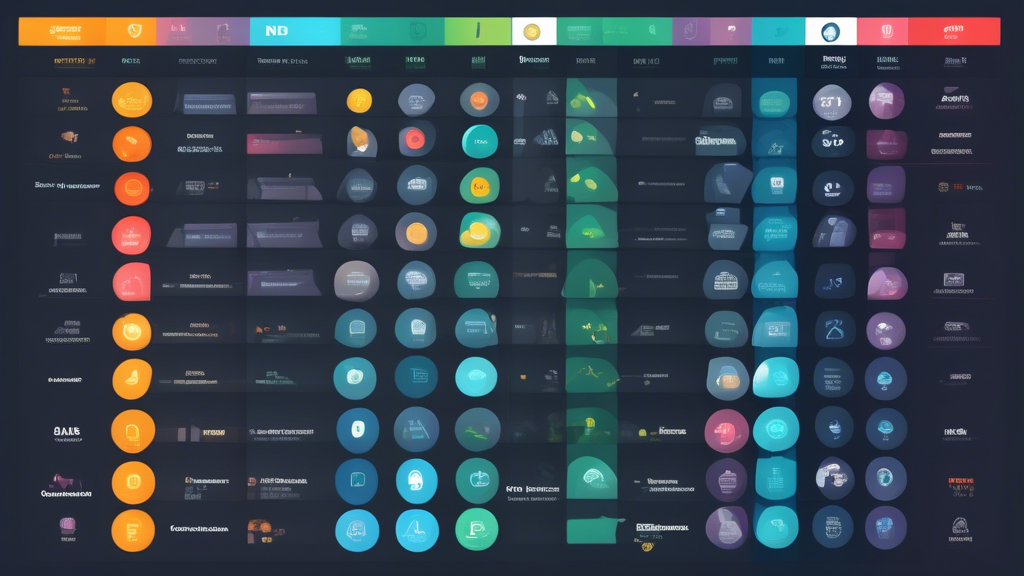 **DALL-E Prompt:**

Create an image showcasing a comparison chart of the top Smart DNS providers. The chart should be visually appealing with colorful bars and icons representing different features like pricing, server locations, speed, user reviews, and customer support. Each Smart DNS provider should have a distinct color and logo. The background should include subtle illustrations of streaming services, global maps, and secure connections to accentuate the concept.