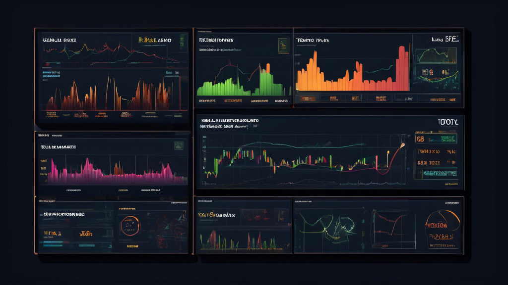 DALL-E prompt: A digitally illustrated trading dashboard showing various screens displaying live XAUUSD trading signals. The main focus is on a trader analyzing these signals, surrounded by graphs and data analytics. On one side, depict a clear and organized display of risk management tools, while the other side shows a list of trading platforms. The setting is modern and technology-driven, emphasizing an efficient and strategic trading environment where profits are maximized.