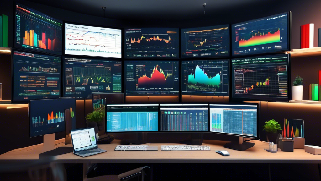 DALL-E prompt: Create an image of a modern financial analyst