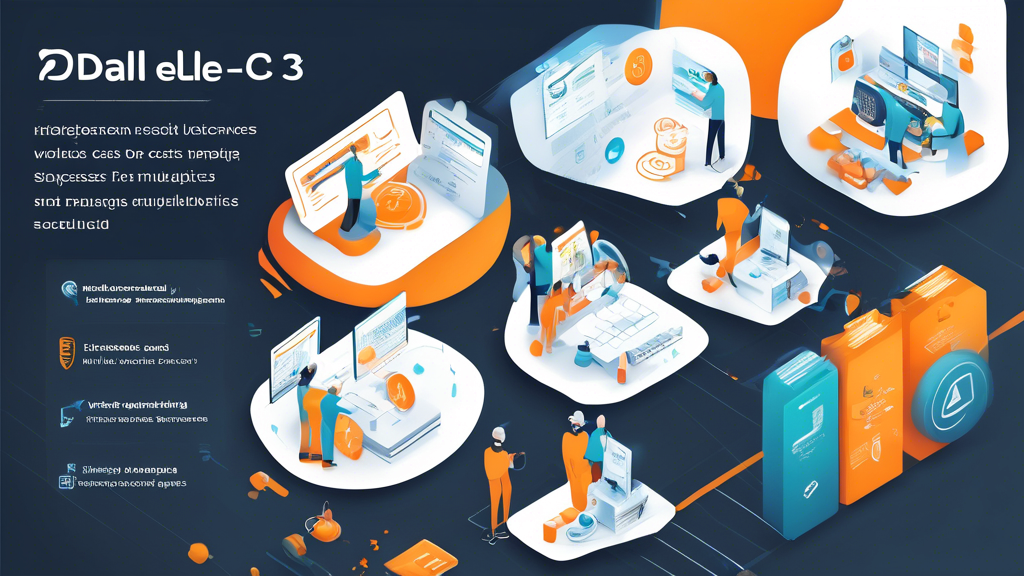 Create a DALL-E prompt for an image that relates to outline point #3:

An infographic showcasing various strategies to optimize AWS EC2 costs, including illustrations of cost management tools and best practices. The image features a step-by-step process, icons of tools like dashboards and analytics, and a section highlighting real-world case studies with success stories in cost-saving.