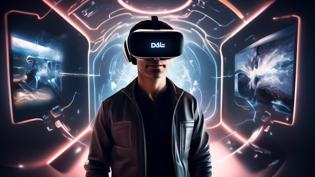 Prompt for DALL-E:

Create an image showcasing a person wearing a VR headset, immersed in a 360-degree virtual environment specifically tailored for adult content. The scene should depict a futuristic room with an emphasis on technology and interaction, highlighting how 360 VR provides an engaging and immersive experience. Include graphical elements indicating user feedback and satisfaction, such as floating thumbs-up icons, heart symbols, and review stars, to represent positive user experiences and adoption rates. The setting should be comfortable yet modern, implying both the private and personal nature of the experience.