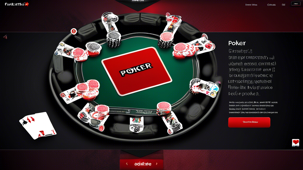 **DALL-E Prompt:** Create an illustration that visually represents the process of getting started with online poker on PokerStars UK. The image should feature a friendly, inviting computer screen displaying the PokerStars UK website