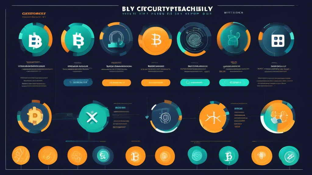 **DALL-E Prompt:** An informative infographic illustrating the key factors to consider when choosing the best cryptocurrency to buy now. Include elements such as market volatility graphs, historical performance charts, and icons representing research methods like whitepapers and community engagement. Feature symbols for credibility assessment, such as checkmarks and shields. Use a modern, sleek design with a color palette that reflects technology and finance, emphasizing clarity and ease of understanding for investors.
