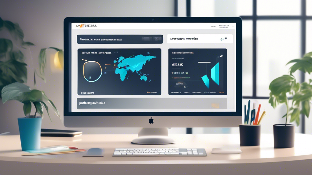 Create an image that showcases a dynamic and engaging digital environment for maximizing a user