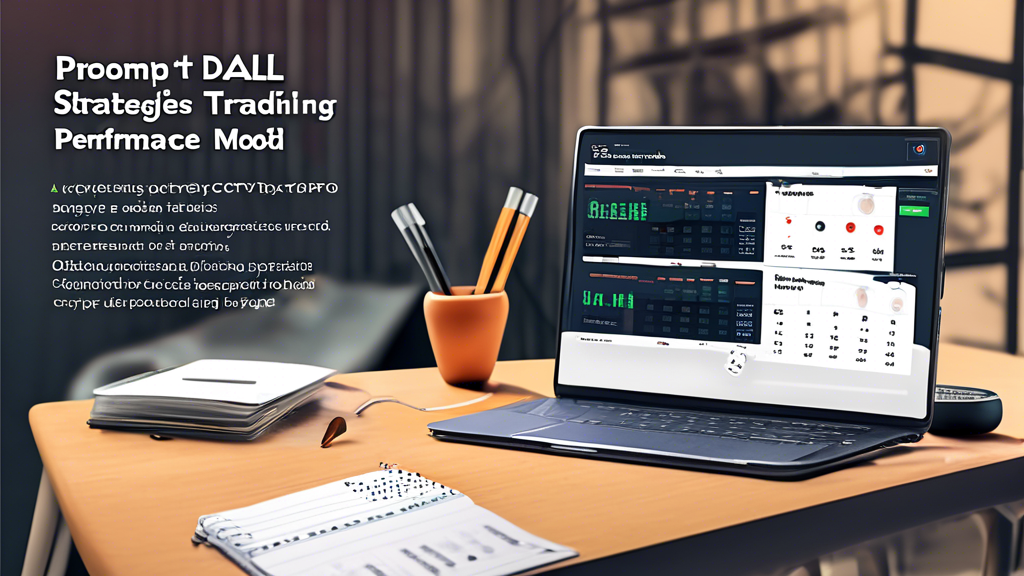 Prompt for DALL-E:

Create an image that illustrates strategies and tips for maximizing the use of a crypto demo trading app. The scene should include a desk with a laptop displaying a crypto trading interface in demo mode. Surrounding the laptop, place objects like a notebook with a checklist titled Objetivos Claros, a calendar marked with practice sessions, and charts showing performance metrics. Add sticky notes with trading tips like Simulaciones Realistas and Revisión Continua. Ensure the background includes elements like motivational posters on financial growth and learning.