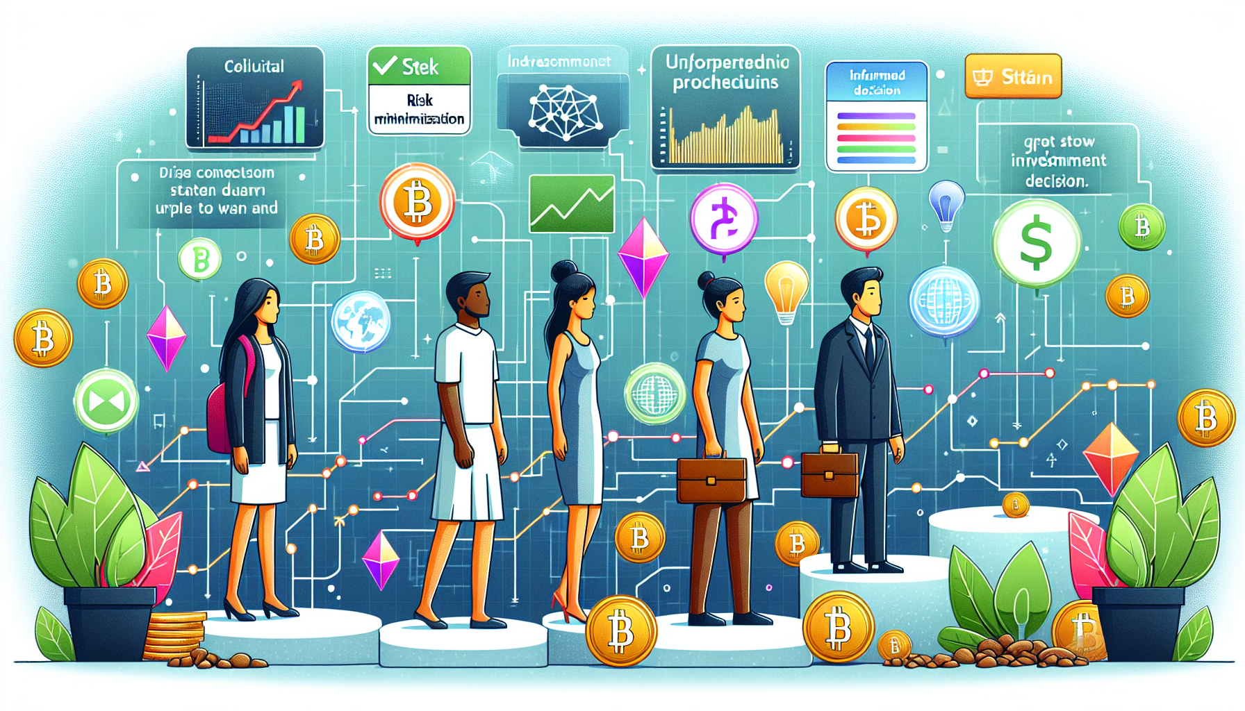 Create an image that illustrates a beginner