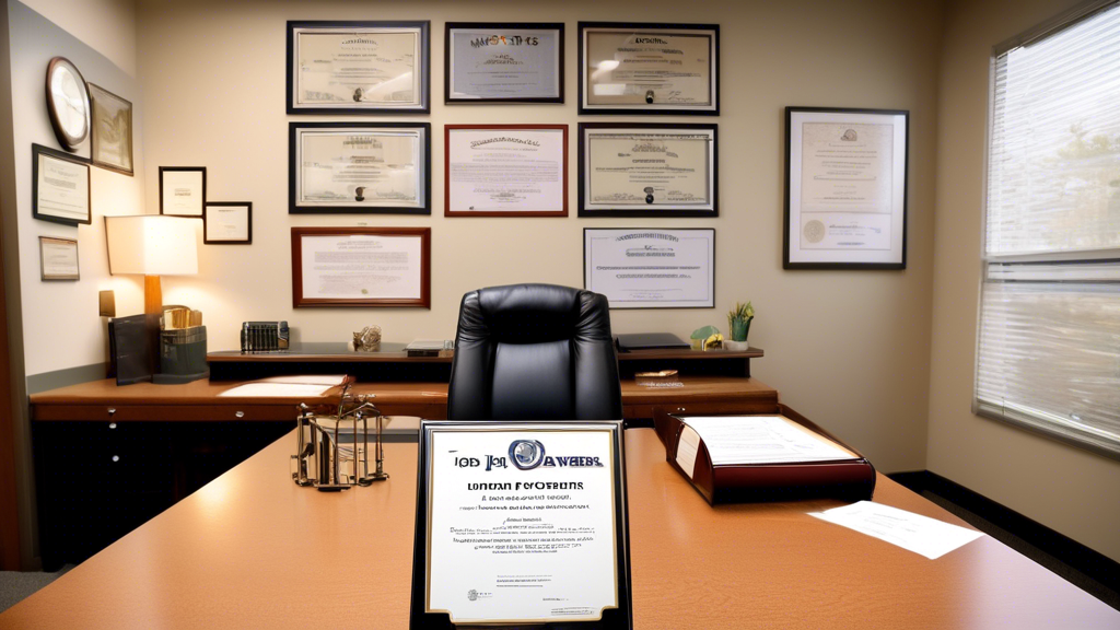 Create an image of a professional and approachable lawyer