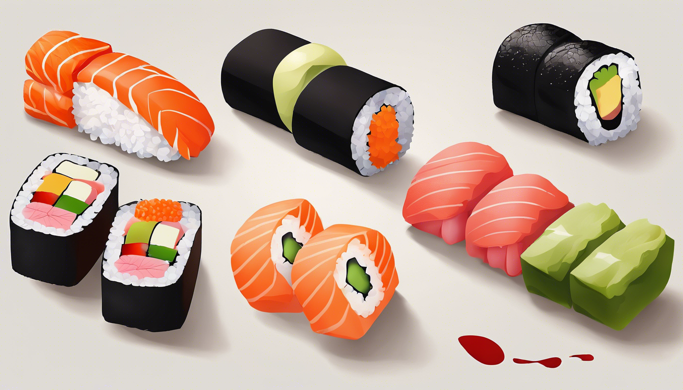 The Different Types of Sushi and What to Expect