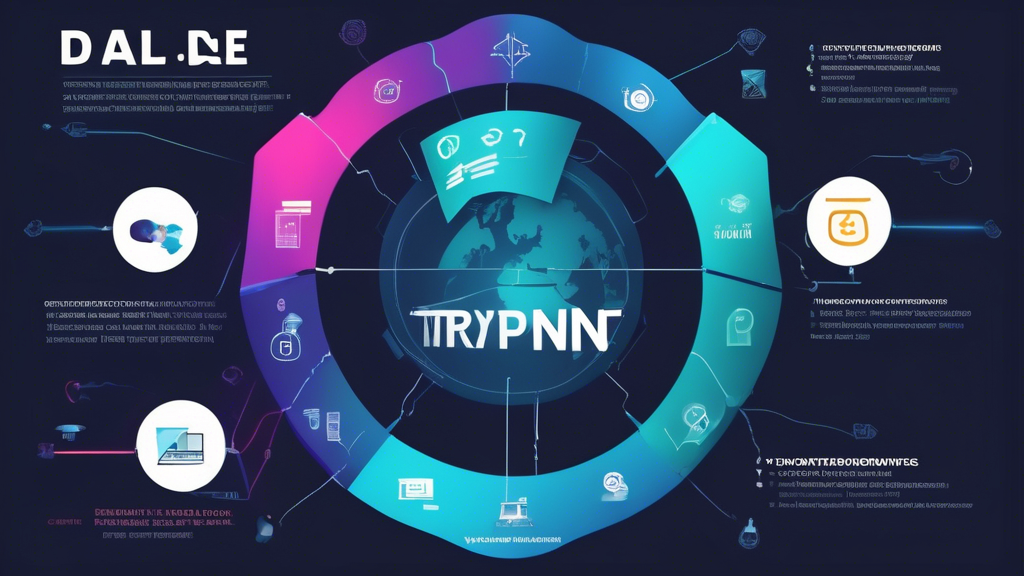 **DALL-E Prompt:** Create an infographic-style image showcasing the Top 5 VPNs for Secure Torrenting in 2023. Include visual elements like logos or symbols representing each VPN service, along with key features that highlight their strengths for torrenting, such as high speed, strong security protocols, and user-friendly interfaces. Use a sleek, modern design with a tech-inspired color palette to convey a sense of security and anonymity. The overall layout should be clear and visually appealing to attract attention.