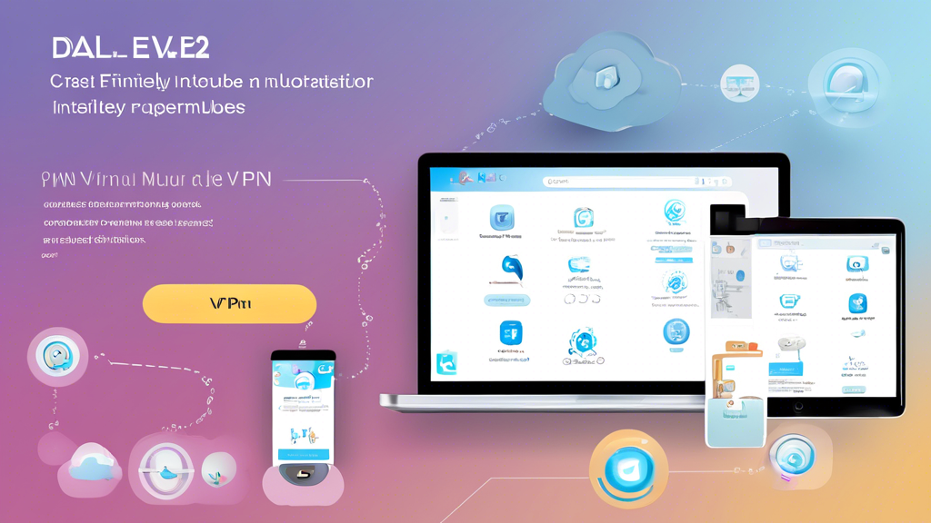 **DALL-E Prompt:** Create an illustration that showcases the user-friendly interface of VPN Unlimited on various devices, such as a laptop, tablet, and smartphone. Include visual elements that represent compatibility across different platforms. Add icons or symbols for installation and setup instructions, and feature positive user testimonials in speech bubbles around the devices. Use a modern, tech-savvy aesthetic with a color palette that reflects trust and security. The overall feeling should convey ease of use and accessibility for online privacy protection.