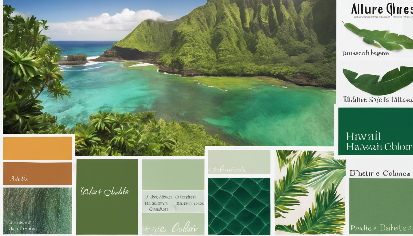 Unveiling the Allure of Dark Green Hawaii Color Names: Nature
