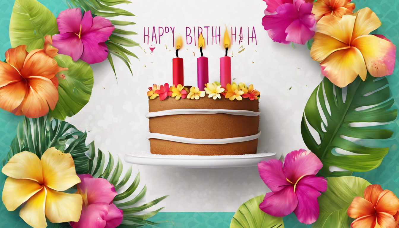 Celebrate with Aloha: Unique Hawaiian Happy Birthday Wishes to Make Your Day Special