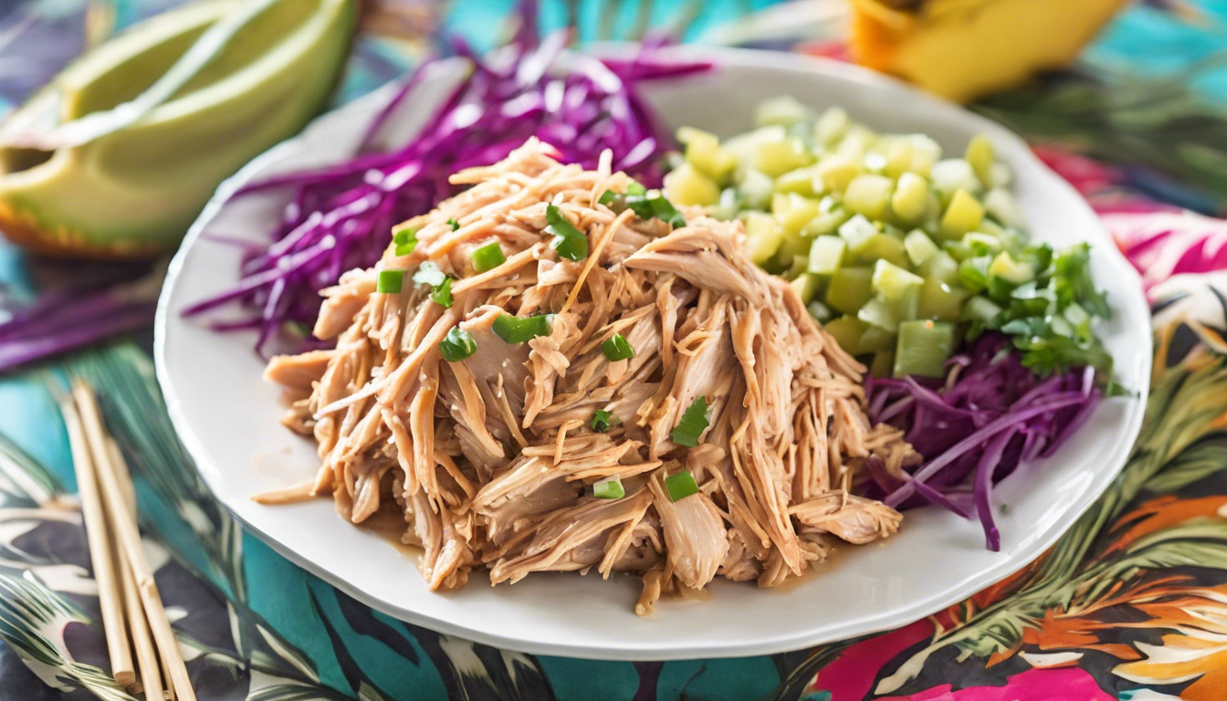 Savory Hawaiian Shredded Chicken Recipe: A Taste of Paradise
