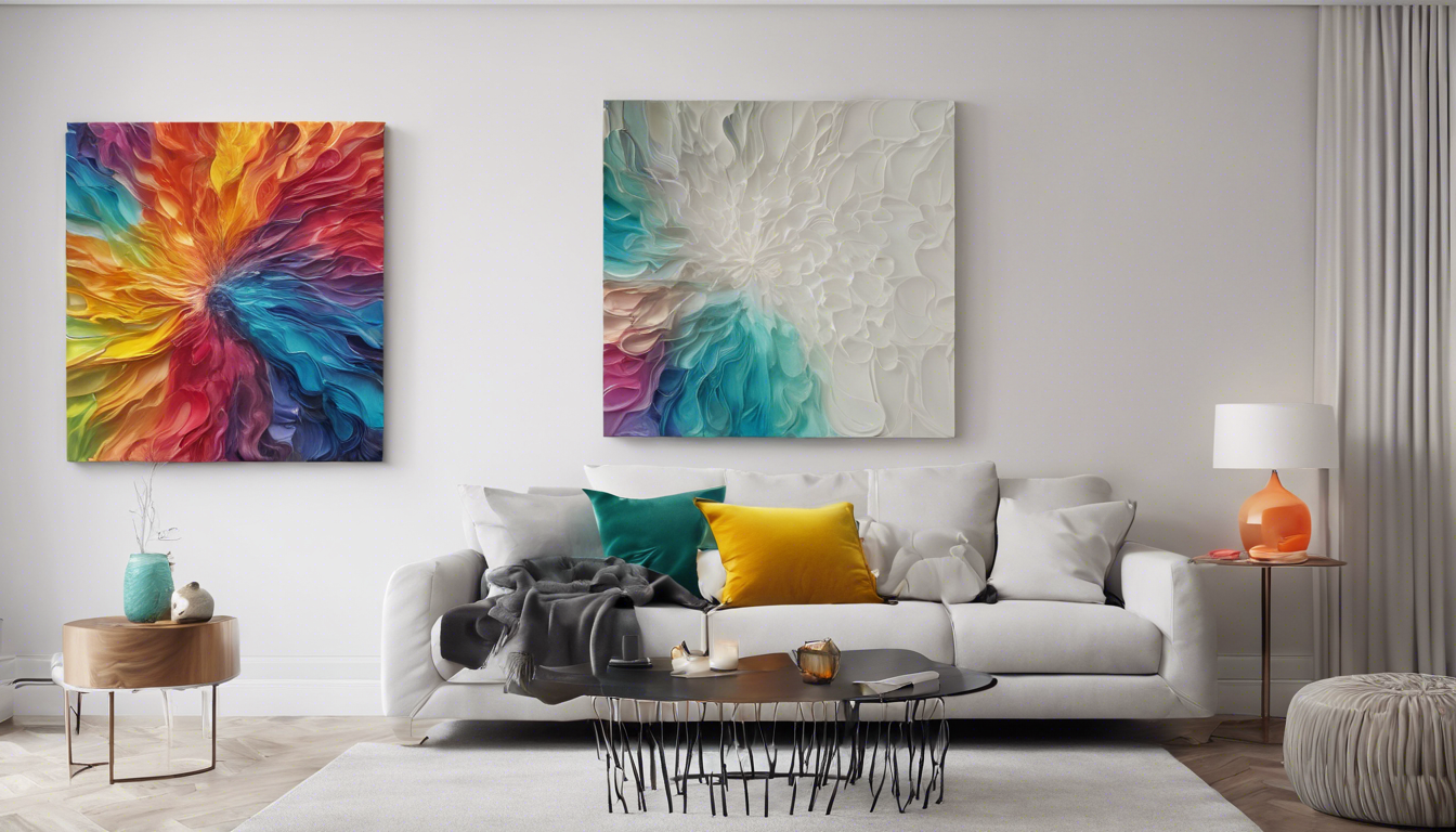 Materials and Techniques for Stunning Custom Wall Art