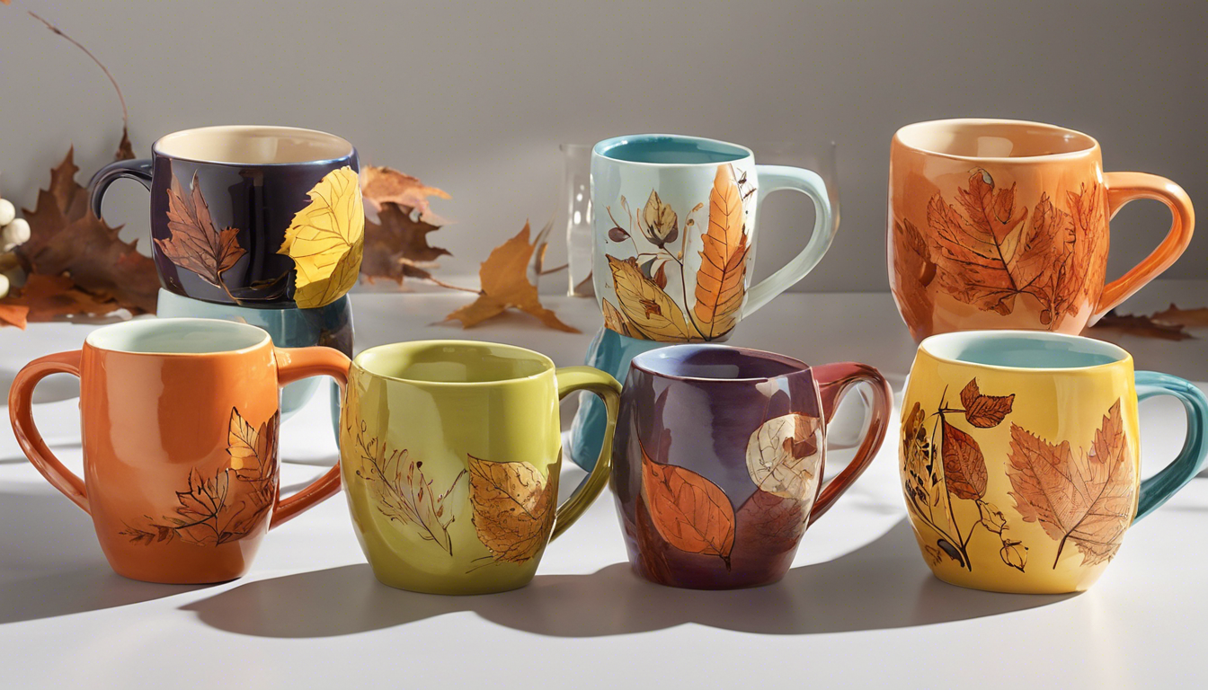 Types of Fall-Themed Ceramic Mugs