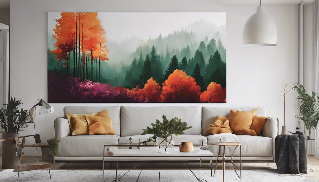 Transform Your Space with Stunning Forest Art Decor: Nature-Inspired Home Aesthetics