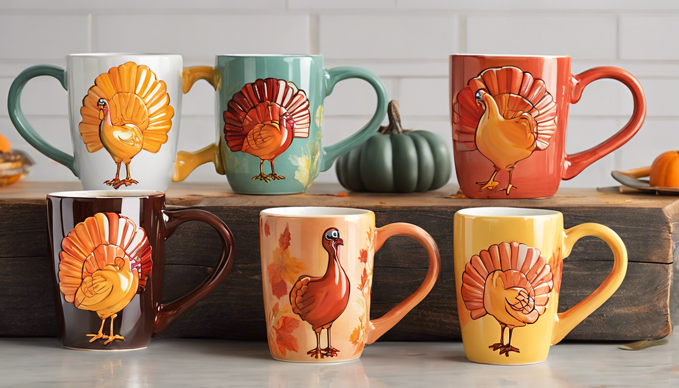 Delightful Turkey Day Mugs: The Perfect Thanksgiving Gifts and Decor