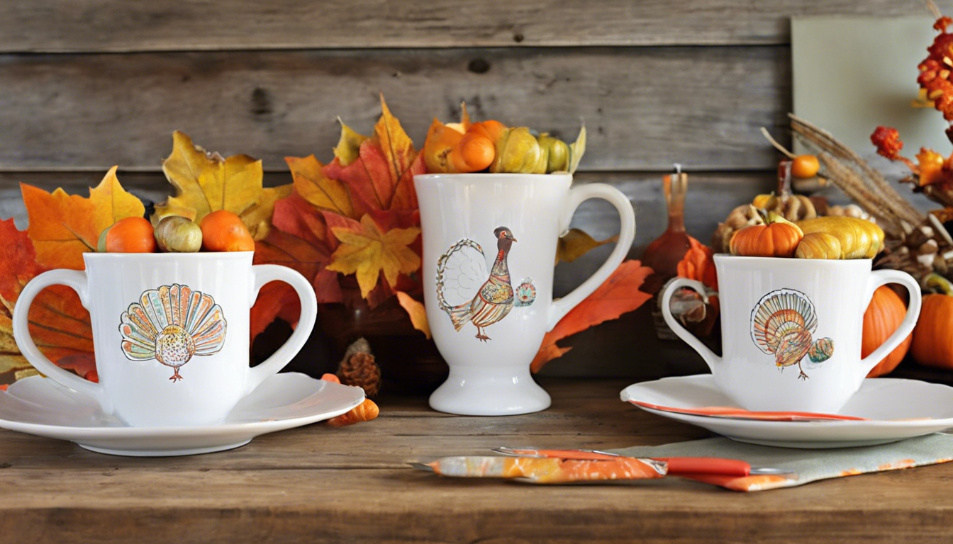 Creative Ways to Use Turkey Day Mugs as Decor