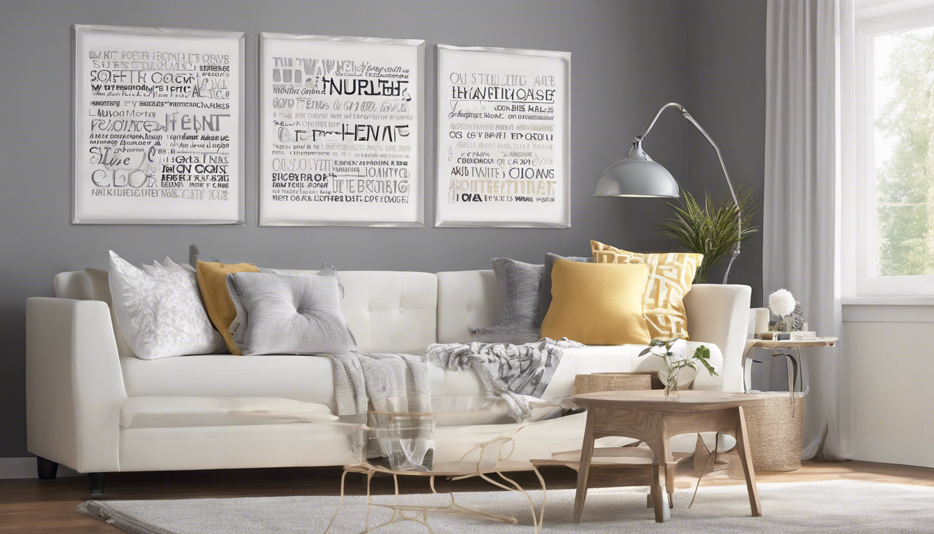 Inspiration at a Glance: Transform Your Space with Motivational Wall Quotes