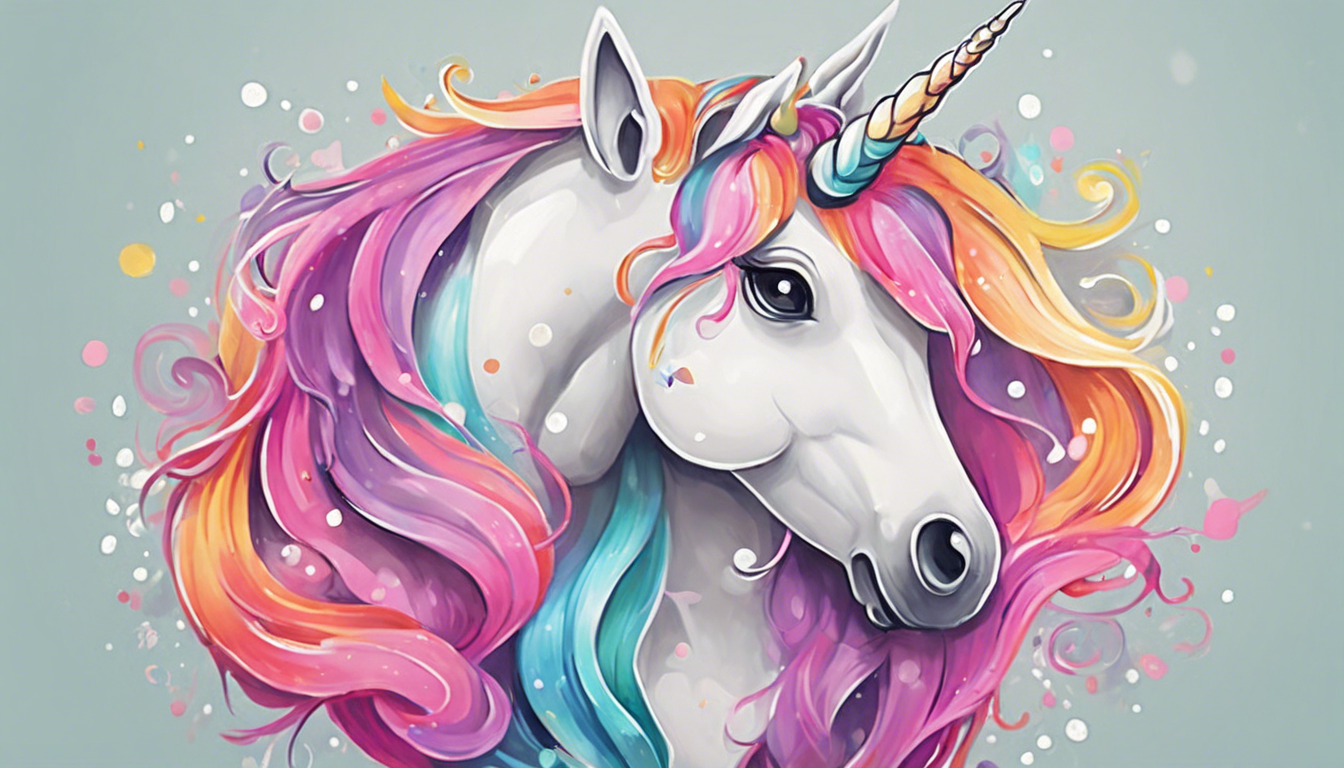 Discover Adorable Cute Unicorn Artwork to Brighten Up Your Space!