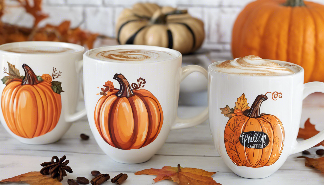 DIY Pumpkin Spice Latte Mug Ideas