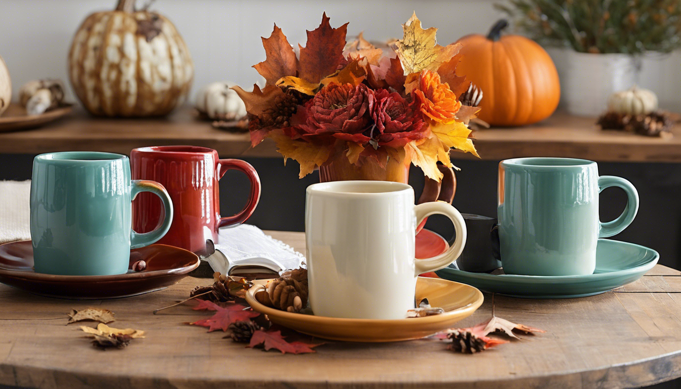 Tips for Using Mugs as Part of Your Autumn Decor