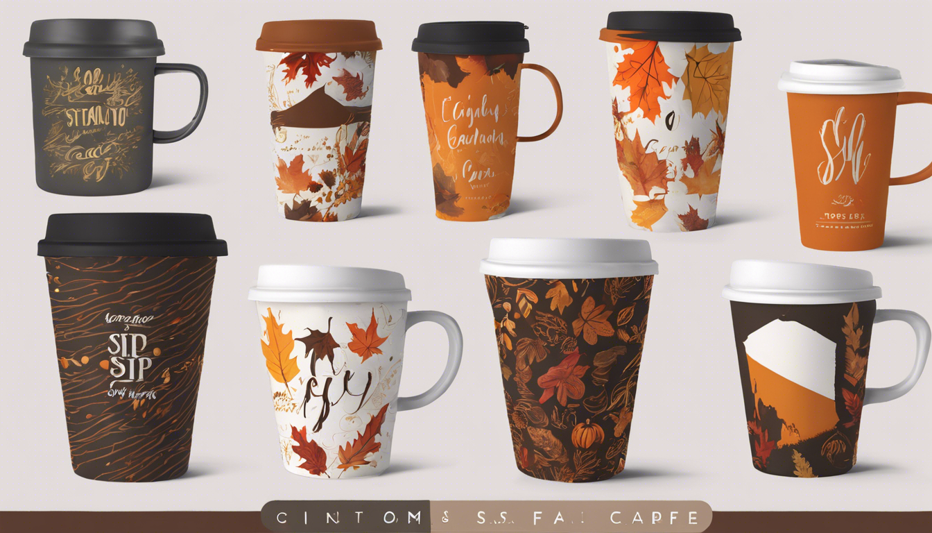 Sip in Style: Explore the Best Custom Fall Coffee Cups for Your Cozy Seasons