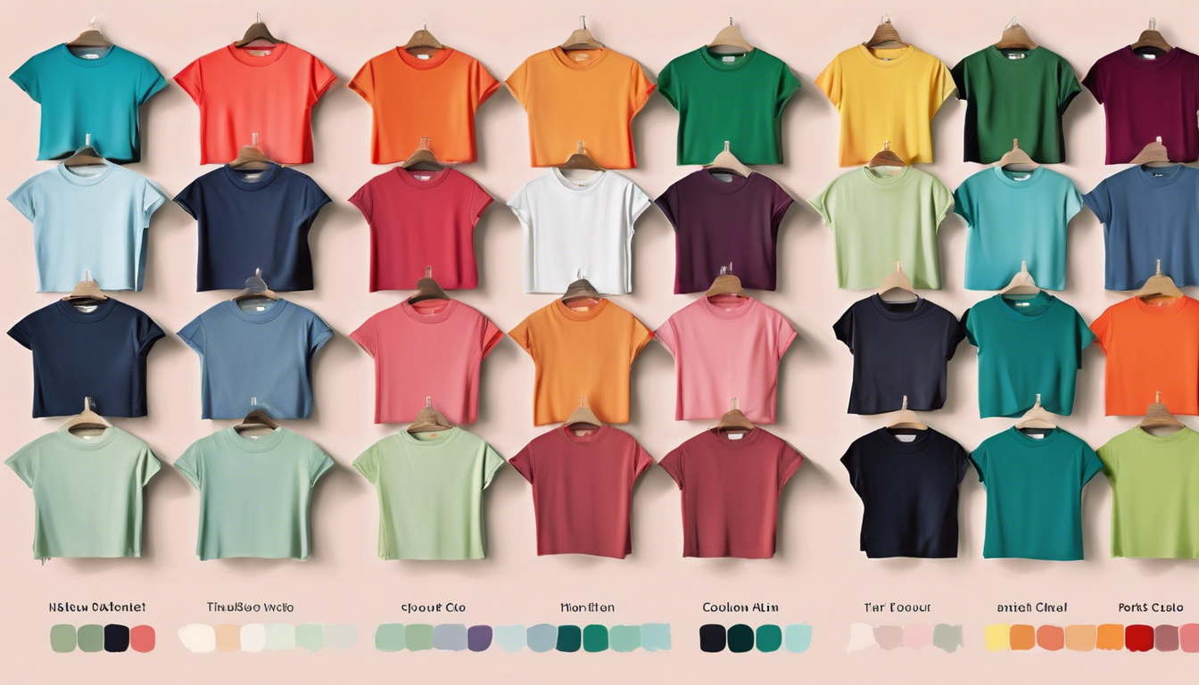 Color Trends: How to Select Stylish T-Shirt Shades