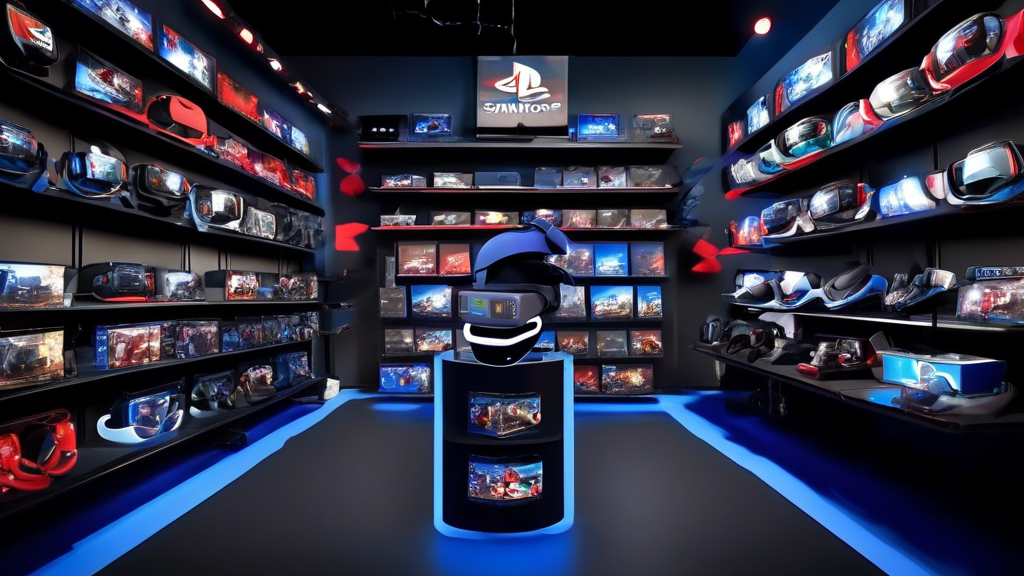 Create an image highlighting the unique features of GameStop