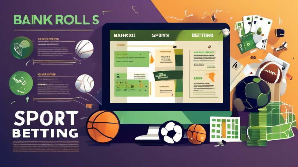 Create an informative and visually engaging graphic that illustrates essential tips for successful sports betting. Include elements such as bankroll management strategies, a checklist of common mistakes to avoid, and icons representing resources for staying updated on betting odds and insights. Use a dynamic sports theme with imagery of popular sports like football, basketball, and soccer in the background. Highlight the concept of maximizing returns with a bold text overlay that reads 