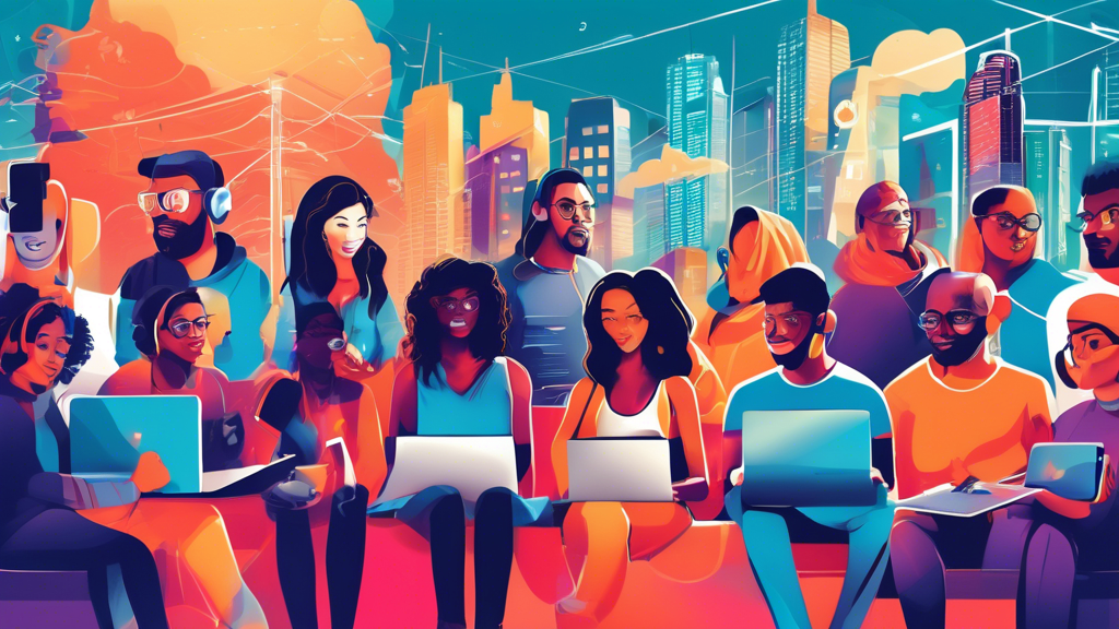 Create an illustration that captures the concept of 