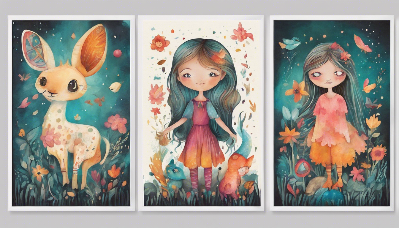 Enchanting Fantasy Art Prints for Kids: Transform Their Space with Whimsy and Imagination