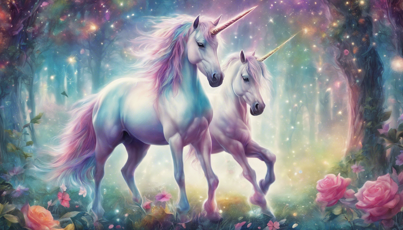 Transform Your Space with a Magical Enchanted Unicorn Poster