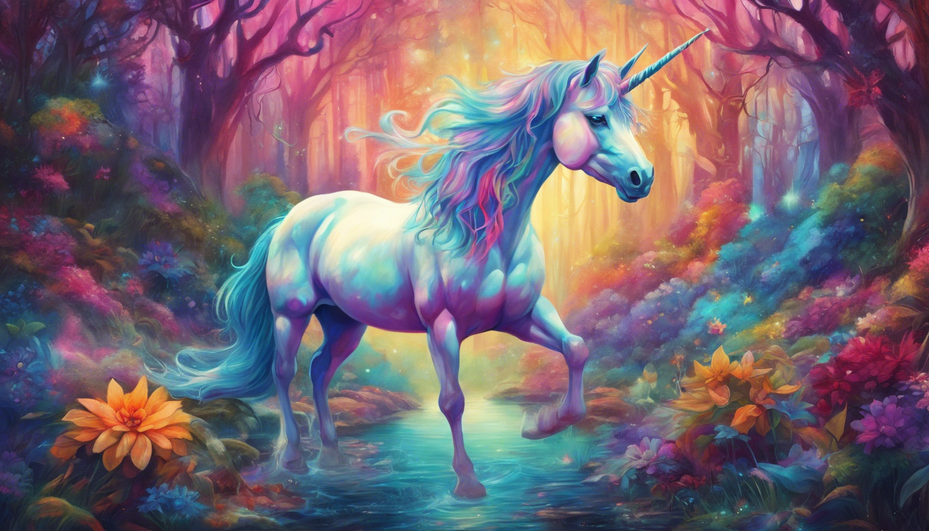 Enchanting Mythical Unicorn Artwork: A Journey into Fantasy and Imagination