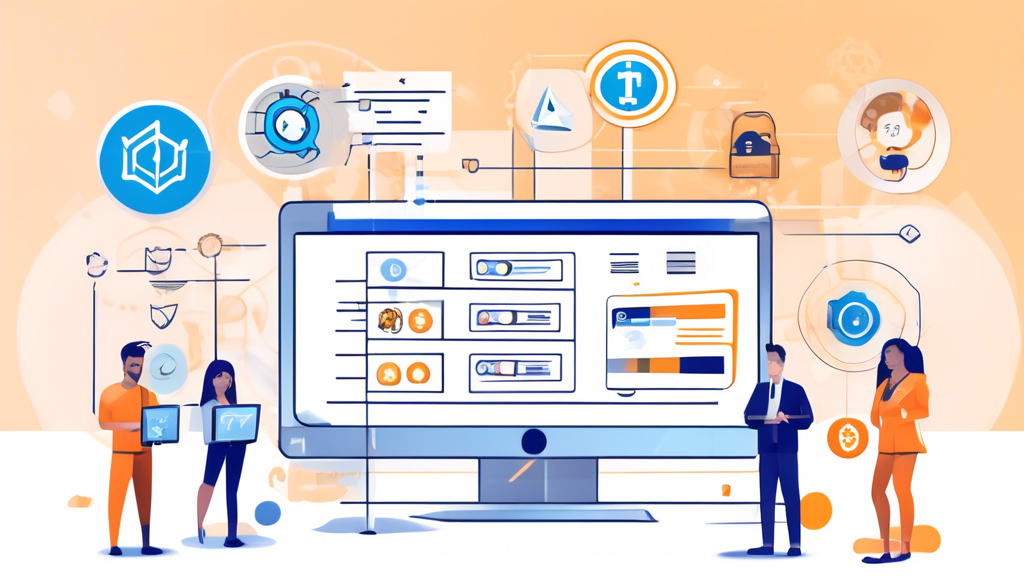 Create an informative graphic featuring a checklist of tips for choosing the best platform to trade crypto. Include elements such as essential criteria (security, fees, support), a user-friendly interface, and icons representing various crypto trading features. Use a sleek, modern design with a cryptocurrency theme, incorporating elements like coins, graphs, and digital interfaces to convey a sense of tech-savvy trading. The overall color scheme should be vibrant and engaging, highlighting the evolving nature of cryptocurrency trading.