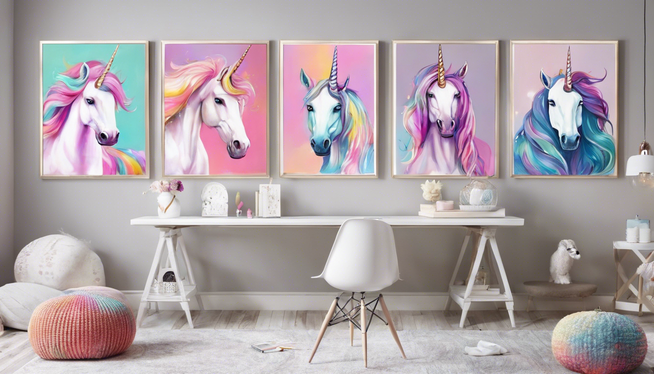 Incorporating Unicorn Art into Different Room Styles