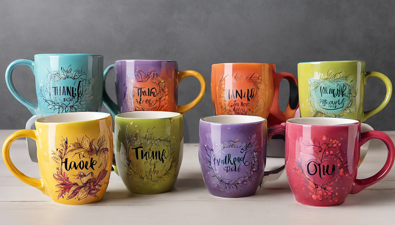 Unique Designs of Thankful Mugs