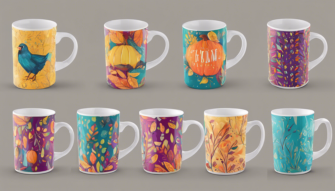 Creative Design Ideas for Friendsgiving Mugs