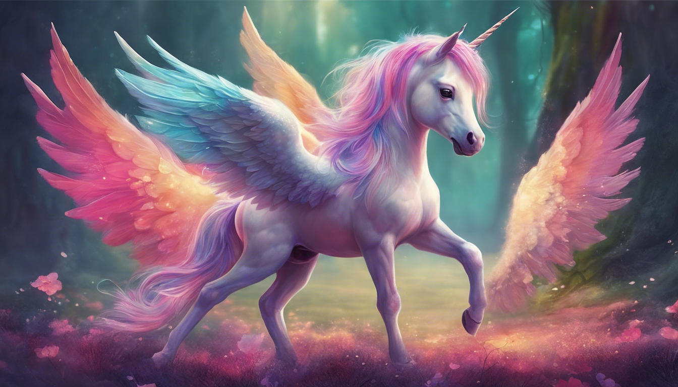 The Role of Baby Unicorns with Wings in Modern Fantasy
