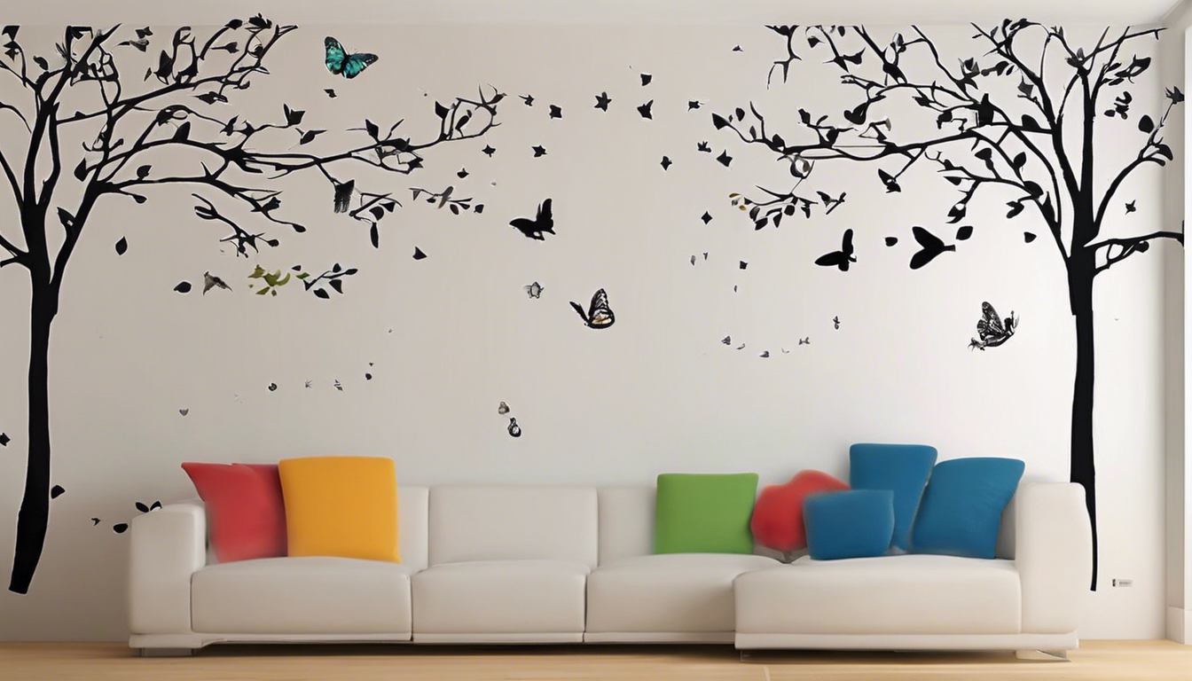 Transform Your Space: Discover the Magic of Living Room Wall Stickers