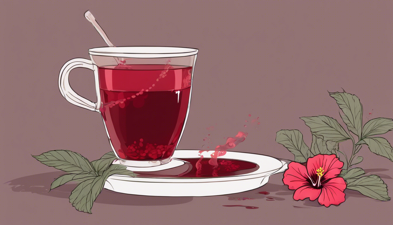 Hibiscus tea for blood pressure