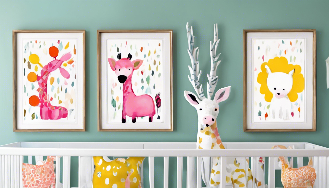 Where to Find Unique Whimsical Nursery Art Pieces