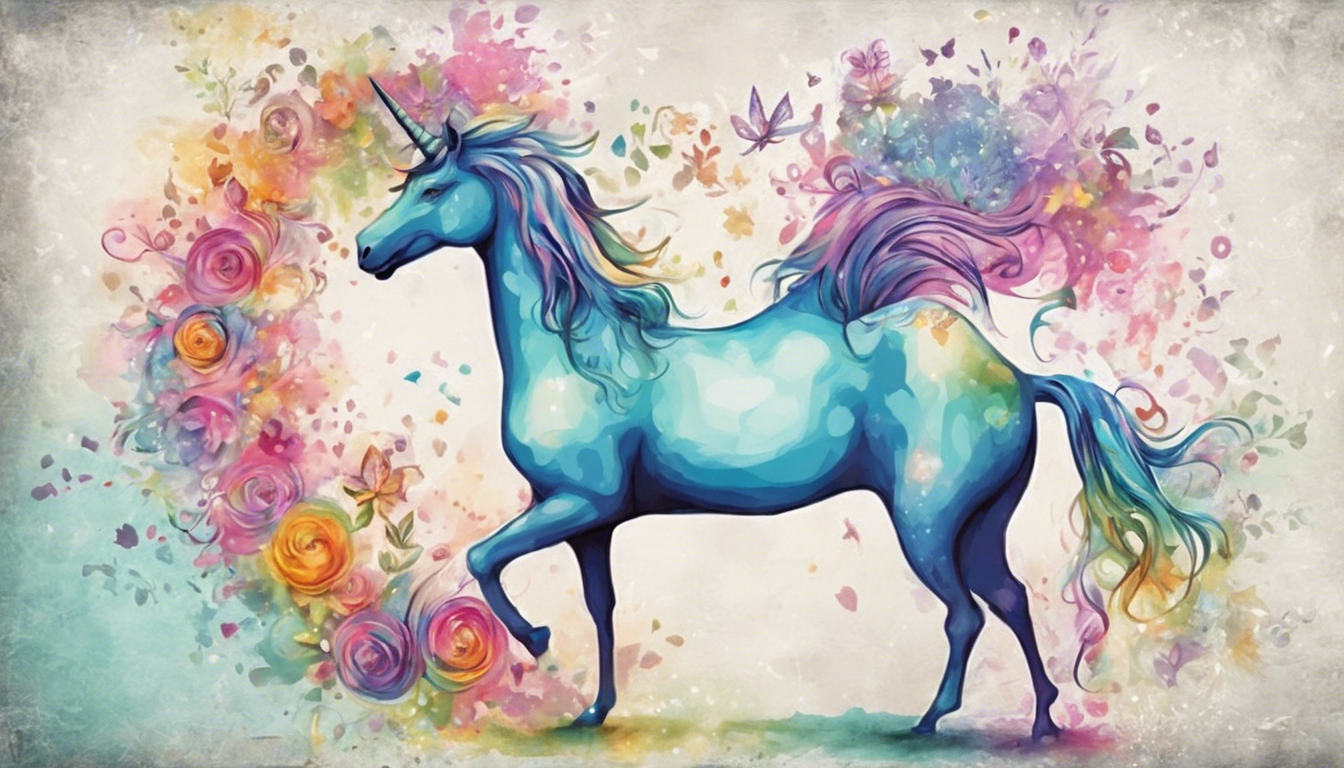 Embrace Your Imagination with Whimsical Unicorn Print: A Magical Addition to Your Decor