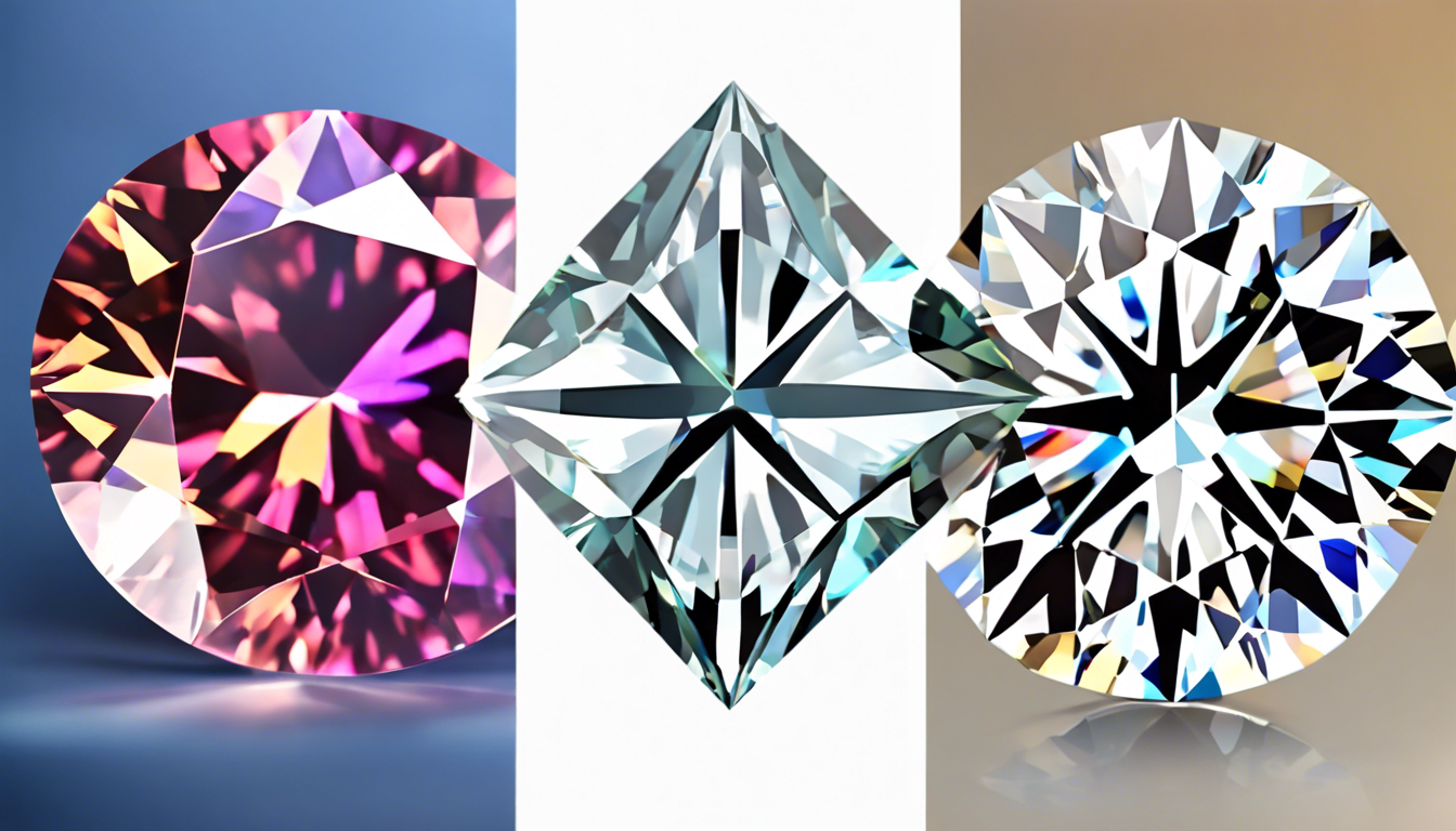 Comparison of Brilliance and Sparkle: Moissanite vs Lab Diamond