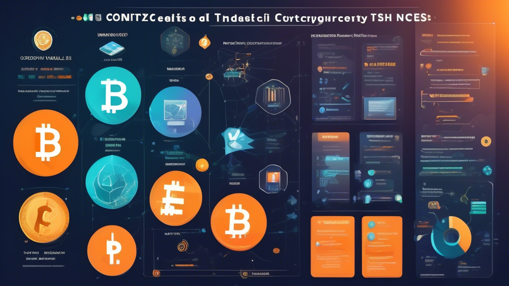 Create an informative and visually engaging infographic that illustrates the essential factors to consider when choosing the best cryptocurrency to invest in 2022. Include elements such as a chart showing market capitalization and trading volume, icons representing technology and use cases (like wallets, exchanges, and decentralized applications), and symbols indicating community support (like social media engagement and developer activity). Add a section that highlights potential regulatory concerns and risks associated with cryptocurrency investments. The overall tone should be professional and modern, with a color palette that reflects the tech-savvy world of cryptocurrencies.